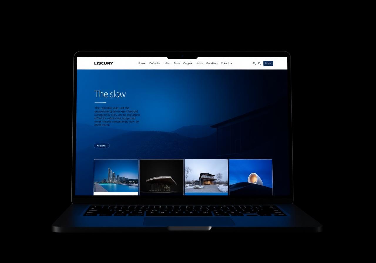 Real Estate Agency mockup