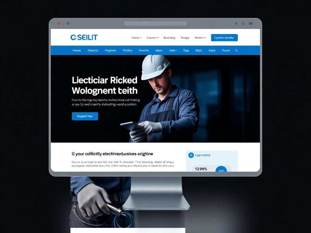 Electrician Template preview